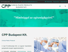 Tablet Screenshot of cppbudapest.hu